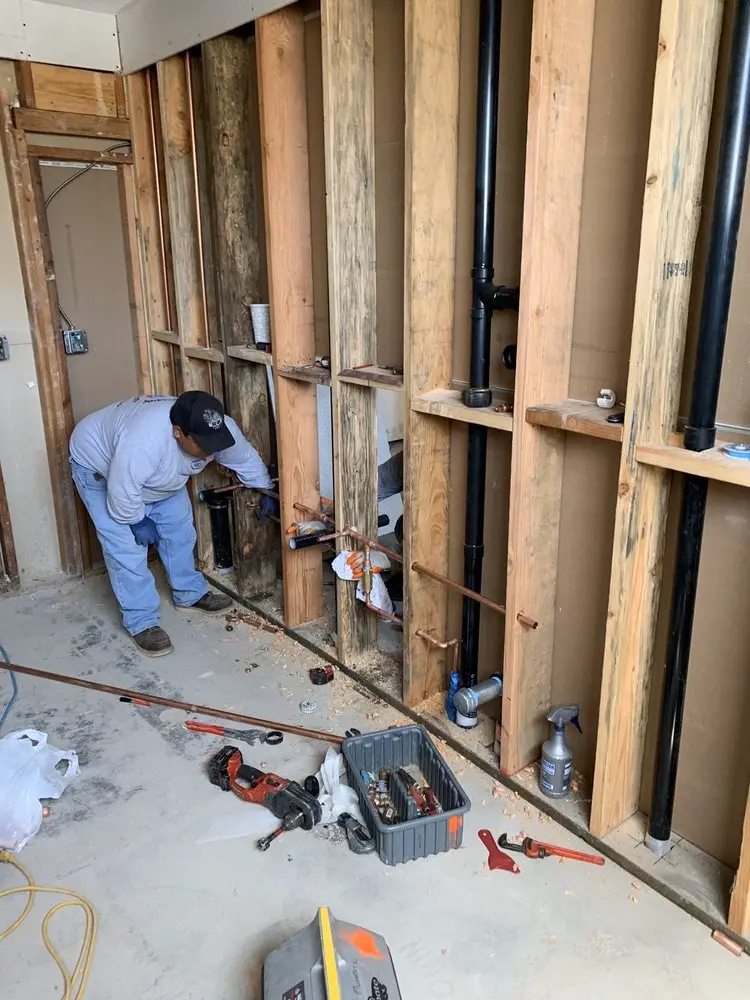 Commercial rough-in plumbing for Commercial Plumbing in Morristown